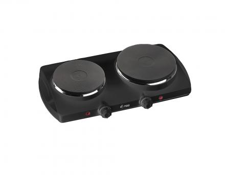 Dyras HP-8122BK Elektromos főzőlap, 2 lapos